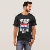 最高のラキヤの達人 Tシャツ (正面フル)