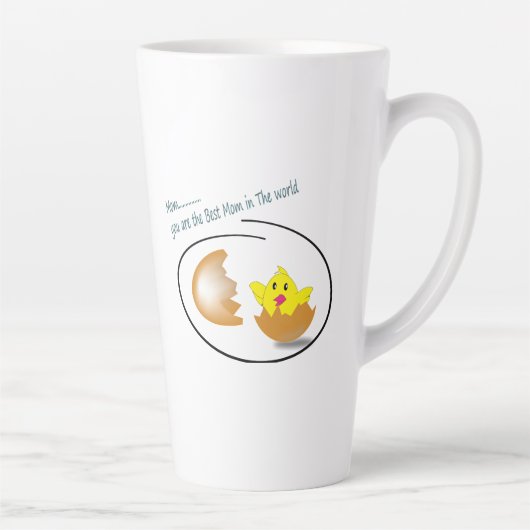 最高のラテ カフェラテマグ (右)