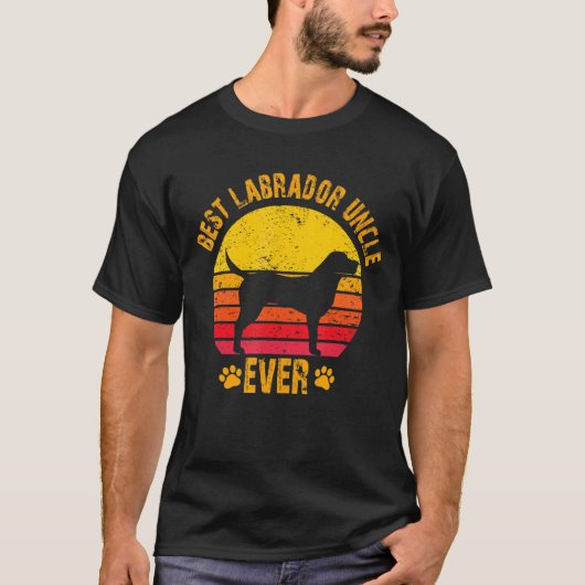 最高のラブラドールアンクルエバーアンクル Tシャツ (正面)