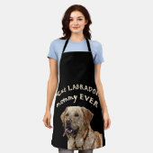 最高のラブラドール エプロン (着用した状態)