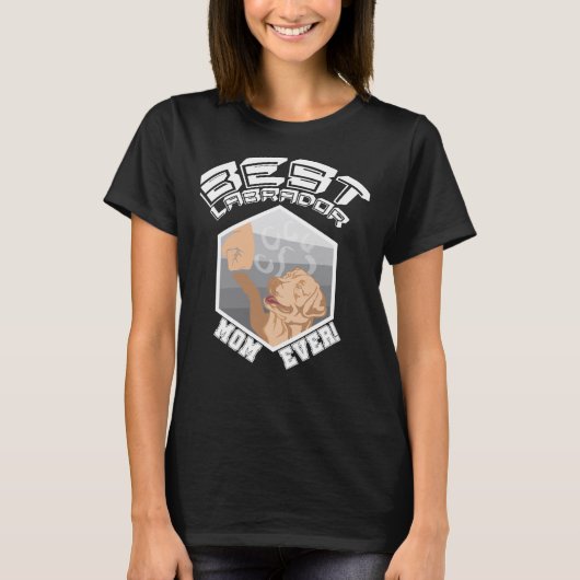最高のラブラドール Tシャツ (正面)