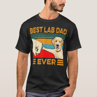 最高のラブ・ダッド・レトロ Tシャツ