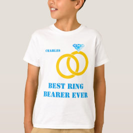 最高のリングや輪ベアラ常にカスタマイズ可能 Tシャツ