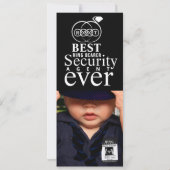 最高のリングや輪ベアラEverフォトカード セーブザデート (裏面)