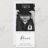 最高のリングや輪ベアラEverフォトカード セーブザデート (正面)