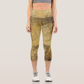 最高のレギンスの使い回しに最適なランニング カプリレギンス (正面)