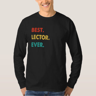 最高のレトロ読書家 Tシャツ