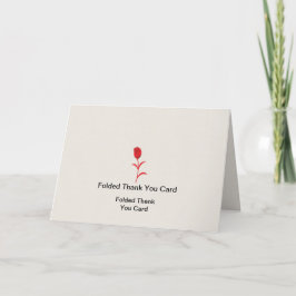 最高のロカスタマイズロ文字折り曲げサンキューカード サンキューカード