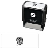 最高のロットワイラーママママエバーウォメンズロッティおもしろい恋人 セルフインキングスタンプ (インサイチュ)