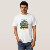 最高のヴァイキングお父さんTシャツギフト Tシャツ (正面フル)