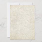 最高のヴィンテージのブタのローストの招待状 招待状 (裏面)