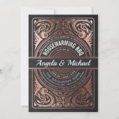 最高のヴィンテージの引っ越し祝いパーティーの招待状 招待状 (正面)