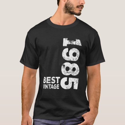 最高のヴィンテージ1985誕生日 Tシャツ (正面)