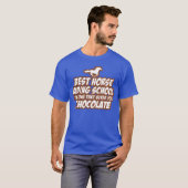 最高の乗馬学校の家族 Tシャツ (正面フル)