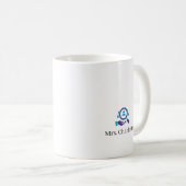 最高の人事マネージャー 名前入りギフト コーヒーマグカップ (正面右)