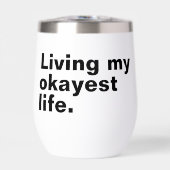 最高の人生を生きる。おもしろい基本文字デザイン (正面)