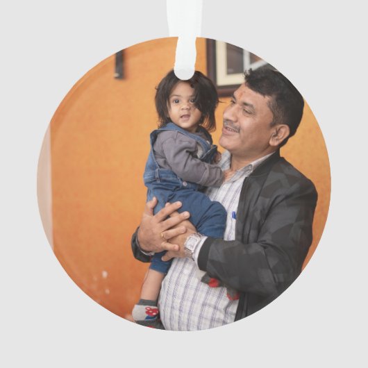 最高の今まで！フライフィッシュフィッシャーフライフィッシング オーナメント (裏面)