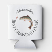 最高の今まで！魚の漁師を飛ばす 缶クーラー (裏面)