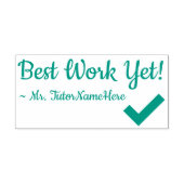 「最高の仕事だ！」 マーキングゴム印 セルフインキングスタンプ (デザイン)