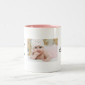 最高の伯母カップ ツートーンマグカップ (中央)