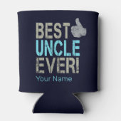 最高の伯父のヴィンテージデザイン 缶クーラー (裏面)