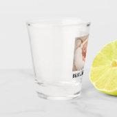 最高の伯父の家族写真 ショットグラス (左)