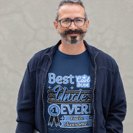 最高の伯父の#1あなたは素晴らし男性の伯父 Tシャツ