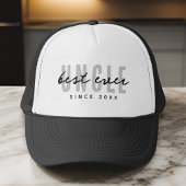 最高の伯父エモダンバエレガントシンプルルの父の日 キャップ