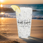 最高の伯父エモダンバエレガントシンプルルの父の日 タンブラーグラス