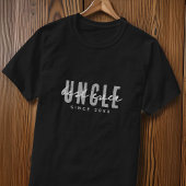 最高の伯父エモダンバエレガントシンプルルの父の日 Tシャツ