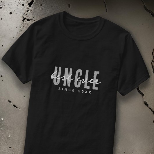 最高の伯父エモダンバエレガントシンプルルの父の日 Tシャツ