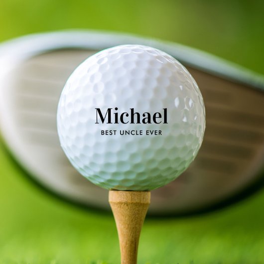 最高の伯父 ゴルフボール