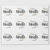 最高の伯父 ラッピングペーパー (フラット)