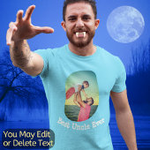 最高の伯父 |写真をおもしろい図形に自動変換 Tシャツ