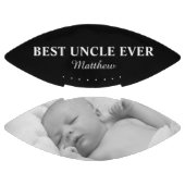 最高の伯父Everファミリーフォトコラージュサッカー アメリカンフットボール (パネル)