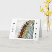 最高の体験を共有できて素晴らしい記念日 カード (黄色い花)