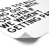 最高の働き者の私はあなたつると交際する ポスター (角)