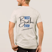 最高の兄貴へ Tシャツ (裏面)