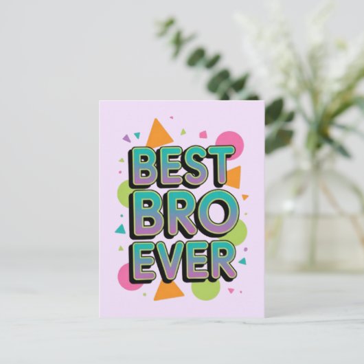 最高の兄貴 ポストカード (スタンド正面)