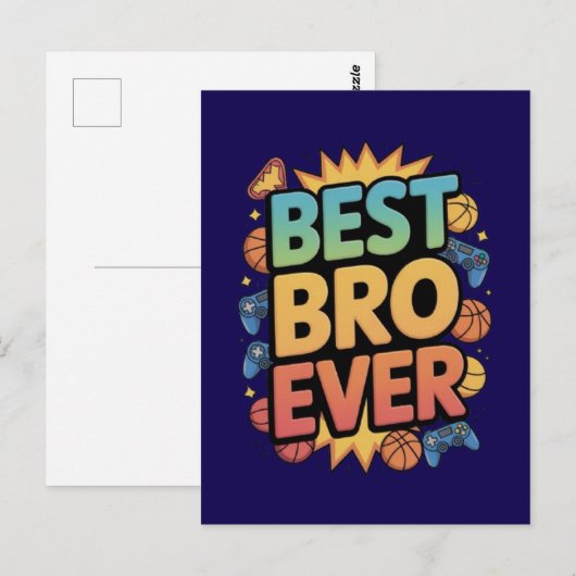 最高の兄貴 ポストカード (正面/裏面)