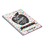 最高の先生ありがとうカラフルスターズapple ノートブック (右側)