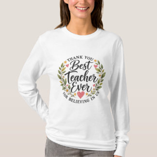最高の先生にありがとう Tシャツ