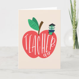 最高の先生の先生感謝ありがとう サンキューカード