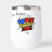 最高の先生の漫画パーソナライズされた色 (正面)