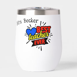 最高の先生の漫画パーソナライズされた色