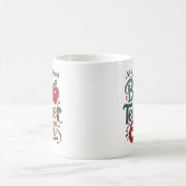 最高の先生への感謝ギフトマグ コーヒーマグカップ (中央)