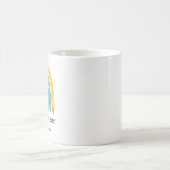 最高の先生へ オーダーメイドの先生へのギフト コーヒーマグカップ (中央)