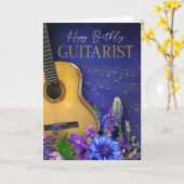 最高の先生へ　花のメッセージ カード (黄色い花)