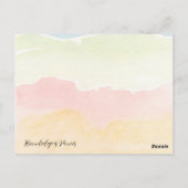 最高の先生イラストレーション ポストカード (裏面)