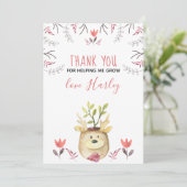 最高の先生エバーウッドランドディアポッテッドプラント サンキューカード (スタンド正面)